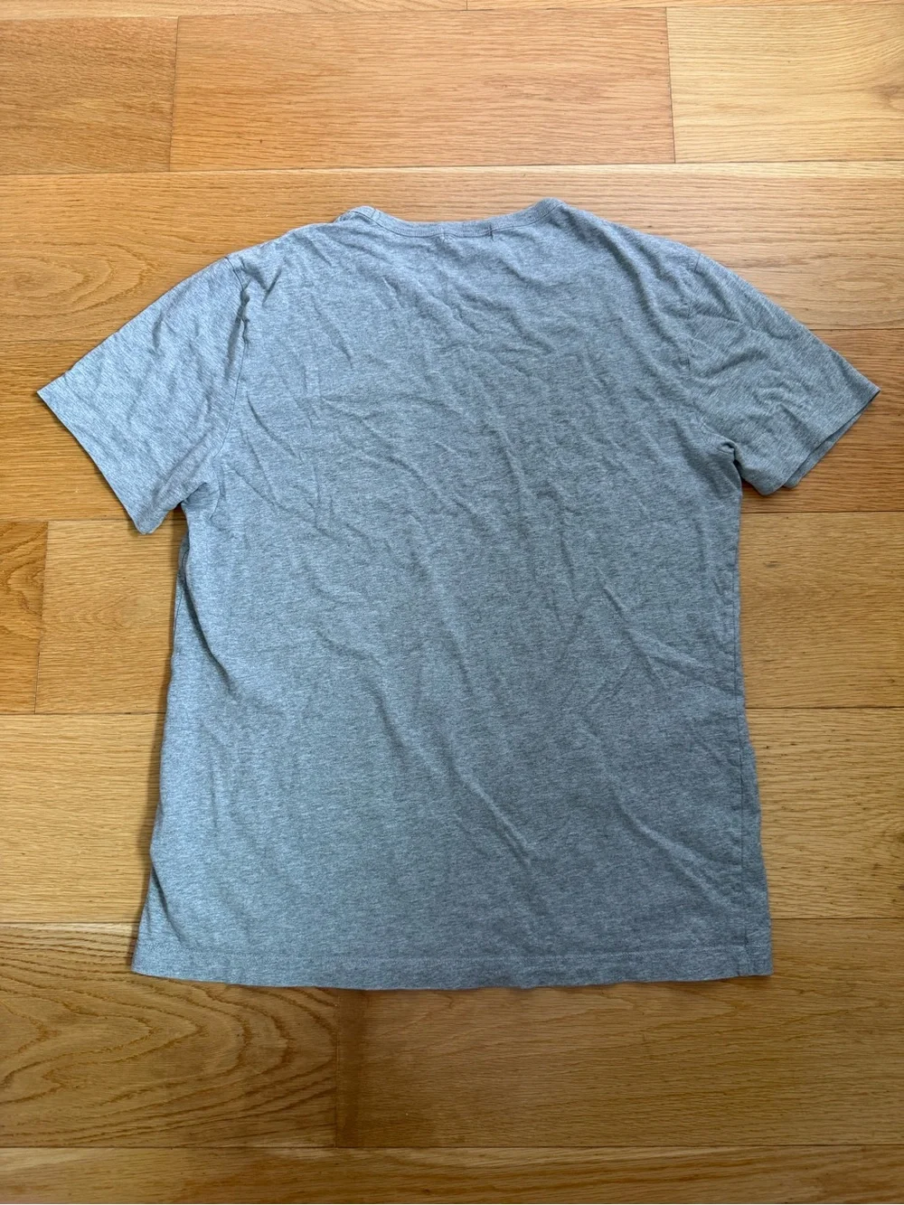 Men's Gray Pocket Tee with Pride Emblem